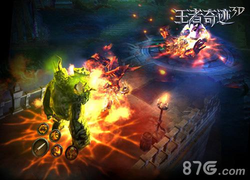 王者奇迹3D激爽的战斗画面