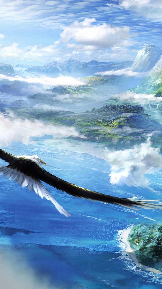 游戏《天龙八部》里的绝美风景，做你的手机壁纸不在话下