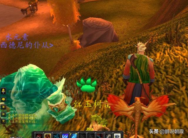 魔兽世界怀旧服别想抓这宠物,130一个,普通玩家根本接触不到
