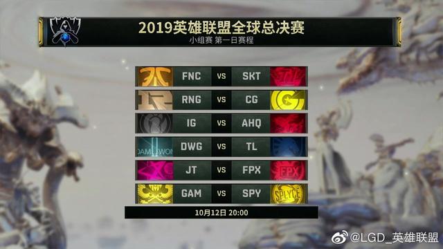 正赛开打!小组赛首日焦点之战前瞻,SKT,RNG,IG都将登场