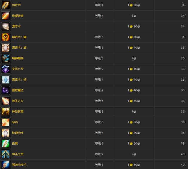 没事别骗我回城！魔兽怀旧全职业技艺学习表