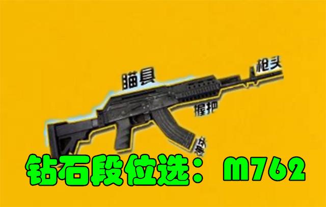 尽地求生:假如玩家只能带一把兵器,钻石段位选M762,大神却选它