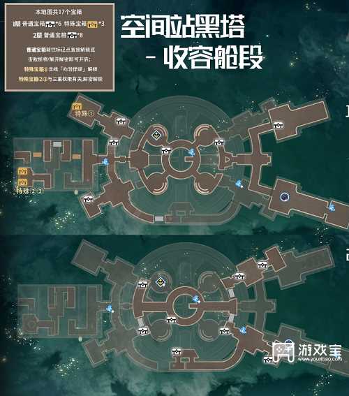 崩坏星穹铁道空间站黑塔收容舱段宝箱攻略