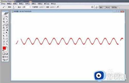 ps怎么制作波浪线条_如何用ps做出波浪线条