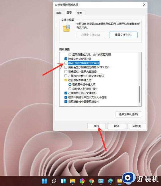 win11文件怎么显示后缀名_文件显示后缀名设置win11方法